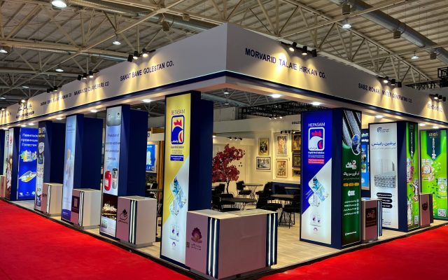 غرفه پاویون استان گلستان در نمایشگاه اوراسیا 1403