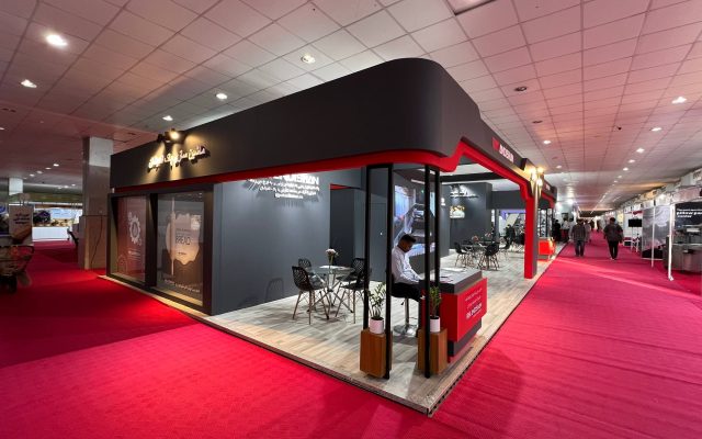 غرفه شرکت ماشین سازی پاک اندیشان در نمایشگاه آرد و نان بندرعباس